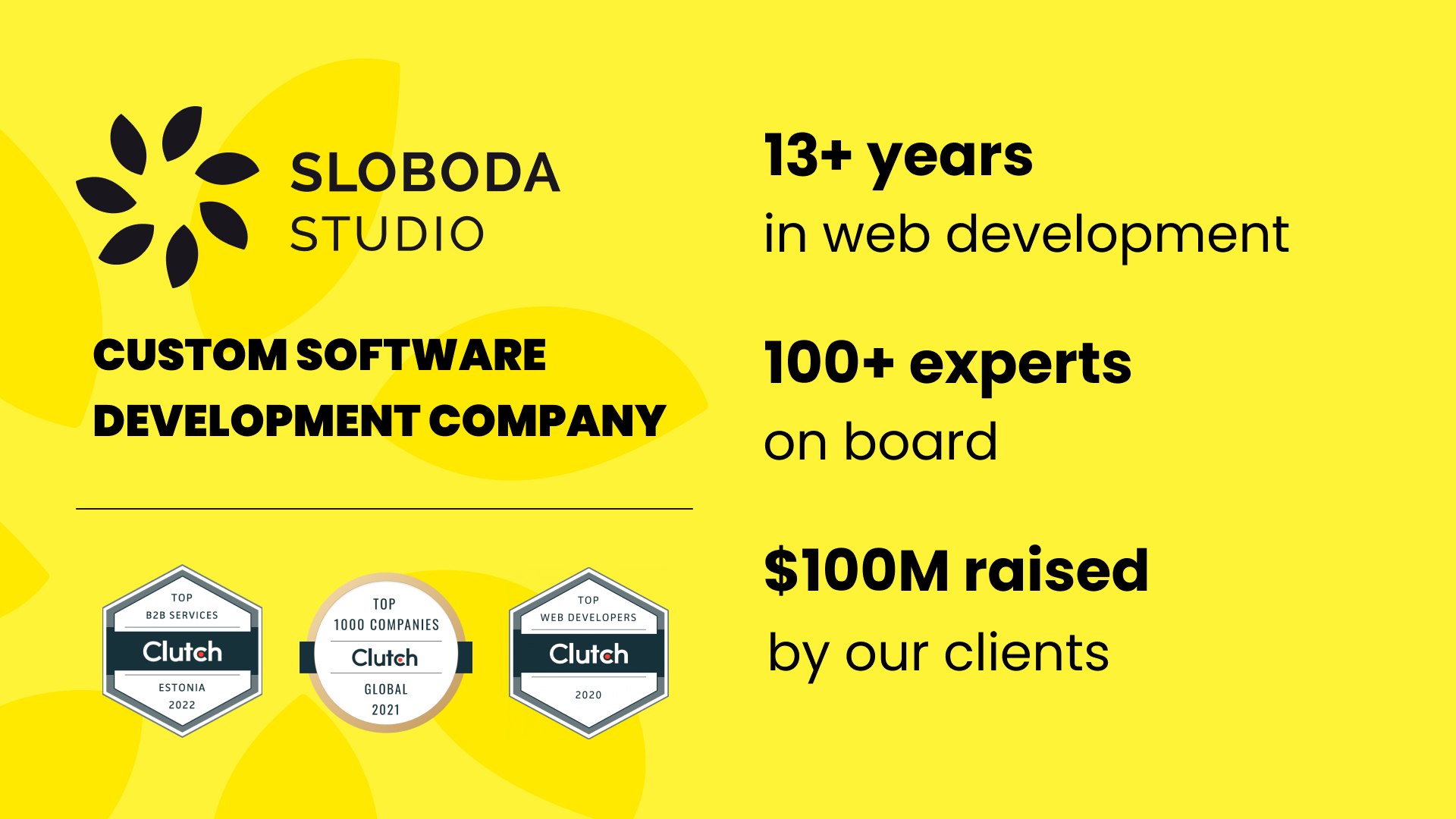 Sloboda Studio Statistics 